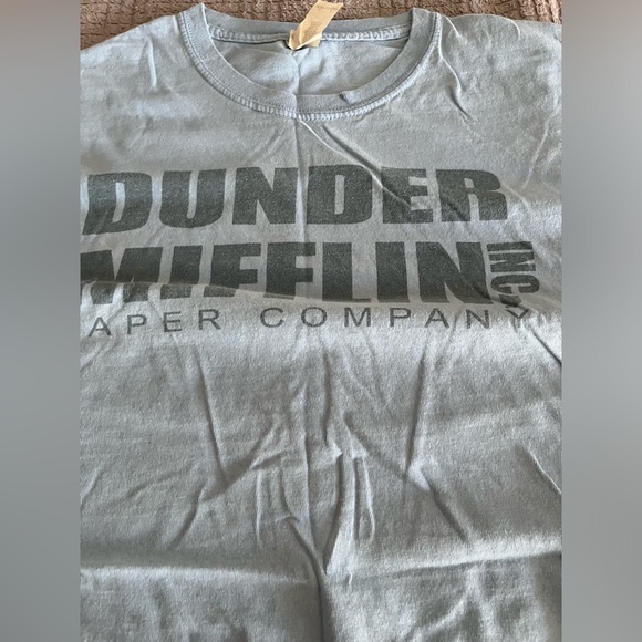 The Office Dunder Mifflin Blue tshirt - Picture 4 of 4
